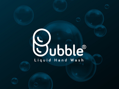 Logo Design For Bubble Liquid Hand Wash branding english logo logo logo design logodesign logodesigner logodesigners logoidea logos logotype