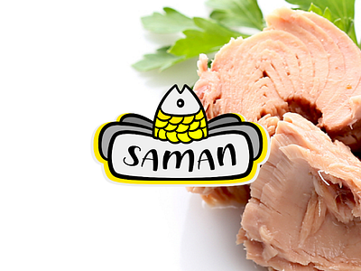 Logo design for🦈Saman Canned Tuna