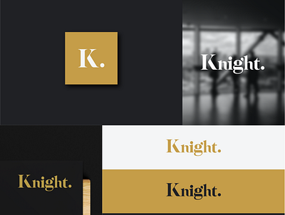 Knight Logo brand branding design graphic design k logo knight logo logo logo design logotype vector