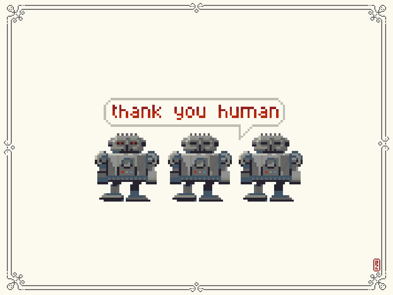 march of robots 2020 [pixel art]