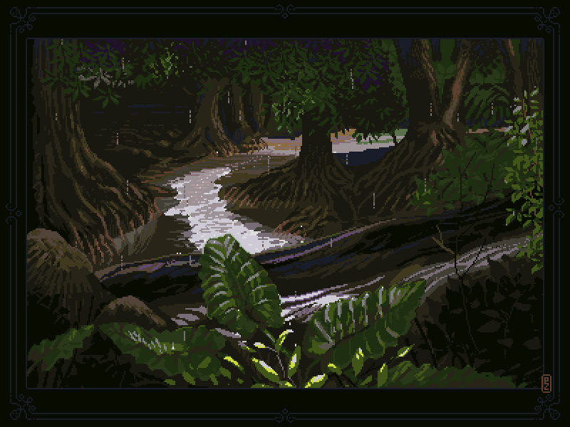 Top 90+ Imagen Pixel Art Forest Background - Thpthoangvanthu.edu.vn