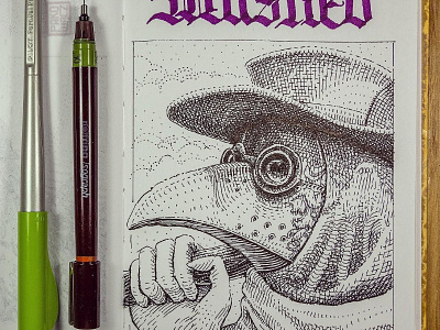 Day 27. Masked (A Plague Doctor)