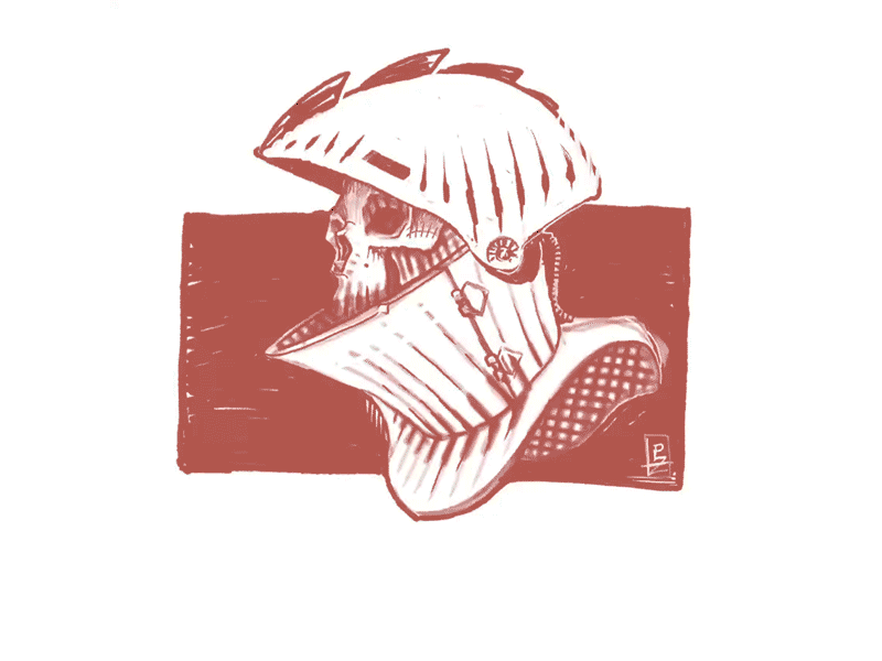 quick sketch character design concept art helmet procreate sketch