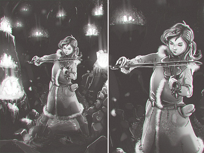 Storyboard 11 animatic character design environment design gamedev sketch sketching storyboard storyboarding violin violinist