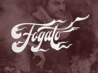 Fogato logo lettering logo