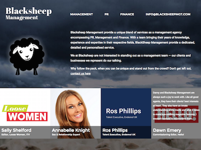 Blacksheep Management Website