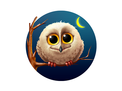 Owl gift icon owl