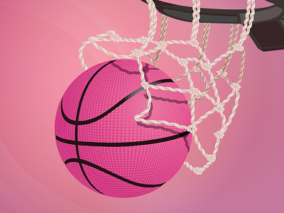 These Days You Feel Like A Superstar basketball day dribbble feel pink superstar