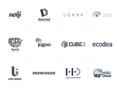 Logofolio 2018 - Selected Works branding logo logodesign logofolio rafi.pl