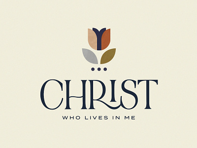 Galatians 2:20 graphic design illustration typography