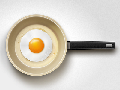 Breakfast breakfast egg fireworks icon icon design illustrator pan fry