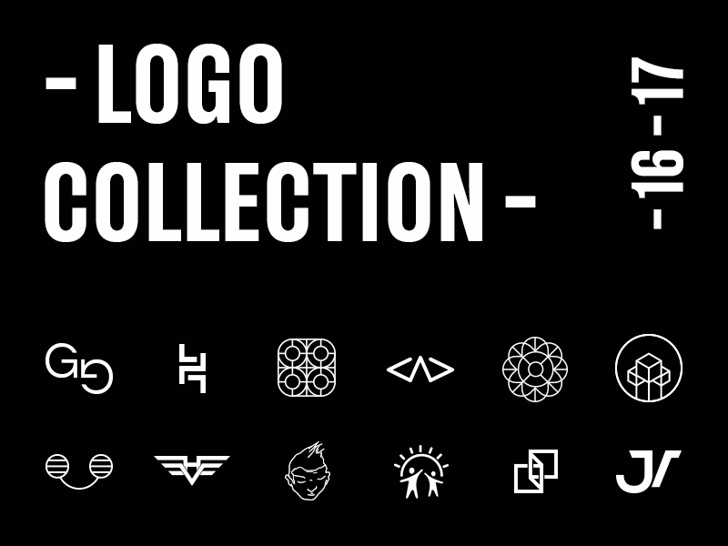 Logo Collection 2017 2017 animation collection gif icon illustration inspiration logo motion portfolio typography