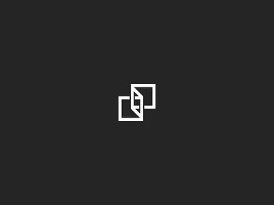 Pixel Crop Logo Design 2017 black branding design geometric icon logo minimal pixel square symbol white