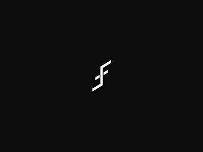 Freedom Found Logo Design 2017 black branding design geometric icon logo minimal pixel square symbol white