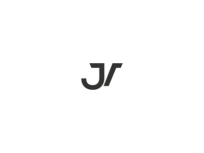 Logo Design for Jack Vanags - JV black design icon identity j jv logo mark minimal personal white