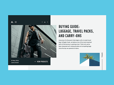 Ui Experiment 42 blog experiment font free homepage landing mondrianizm one page website ui unsplash ux website