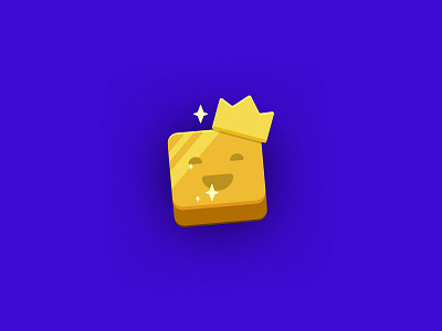 Cute Avatar character design coins cute art emoji fun game design gold king mobile app ui user interface