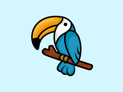 Toucan Minimalist Logo
