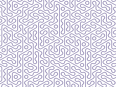 Generative Pattern by Antoine Mouquod on Dribbble