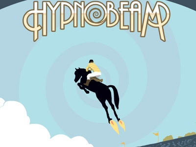 HypnoBeam at The Lomax, gig poster v2 gig horse poster