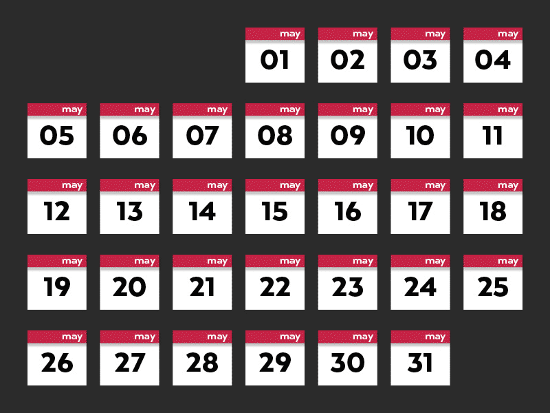 Not another calendar app… (WIP) animated calendar clean design flat gif interface minimal simple task manager ui ux