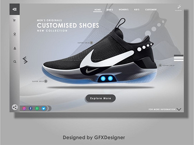 Website Landing Page | UI Design branding design gra graphic design illustration logo motion graphics ui ux vector web website