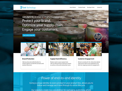 Link Technology Homepage