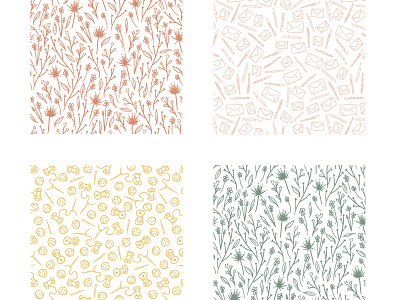 Brand patterns - Maison Marmille brand brand design brand identity branding branding design design illustration pattern pattern art pattern design patterns