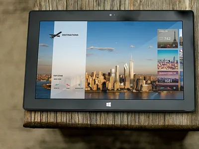 Destinations - homescreen 8 app destinations home screen travel windows windows8