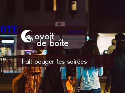 Covoit' de boîte covoiturage design fullscreen logo night night club photo video web webdesign