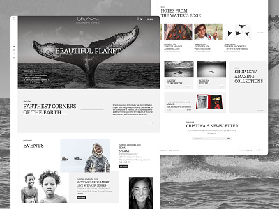 Photographer 📸 concept design explore landing design landing page minimalistic photography ui ux web website