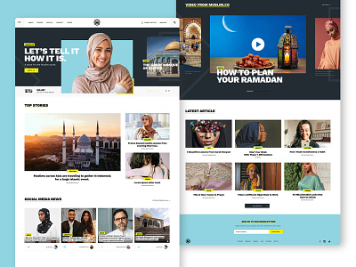 Social Page branding colours concept design ecommerce minimal ui ux web website