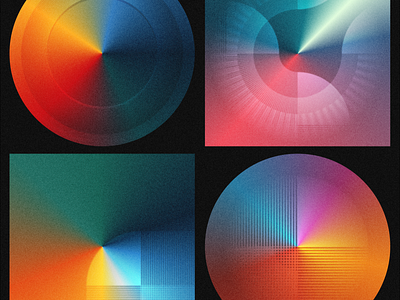 Noise + Gradients (Figma Study) design gradient illustration noise texture vector