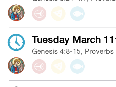 Lectionary 2.0 ios7 ui