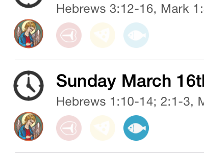 Lectionary 2.0 Shot 2 ios7 ui