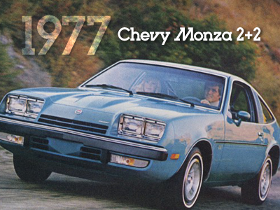 My First Car - 1977 Chevy Monza a manly powder blue chevy death trap first car