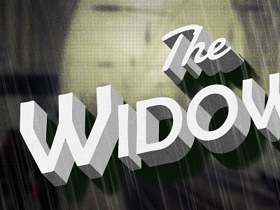 The Widow film noir