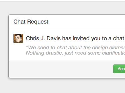Chat Requests realtime say what! websockets