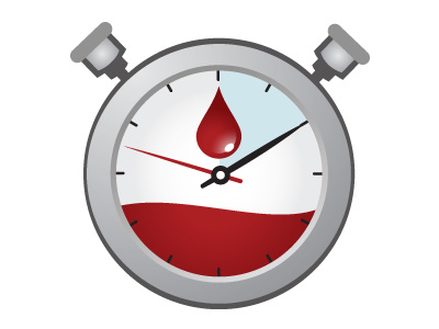 Blood Timer blood icon timer