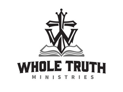 Whole Truth Ministries 2 branding christ design faith identity logo truth whole