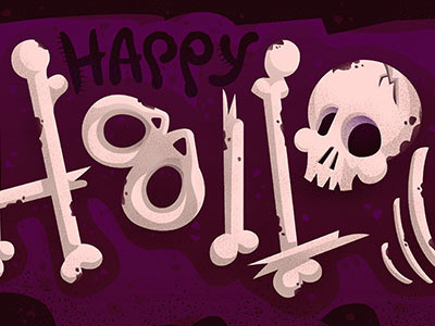 Halloween Bones Desktop download adobe illustrator bones halloween illustration scary skeleton spooky trick or treat vector