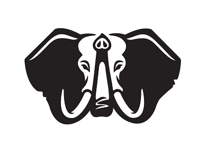 Tuskers Icon animal athletics baseball elephant icon logo sports sports branding tuskers