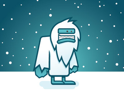 Absnow illustration cartoon winter