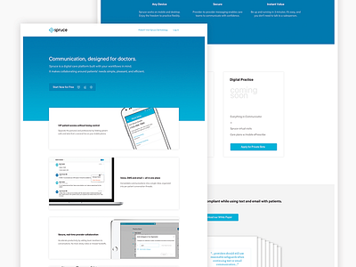 Spruce Care Messenger Website (v0)
