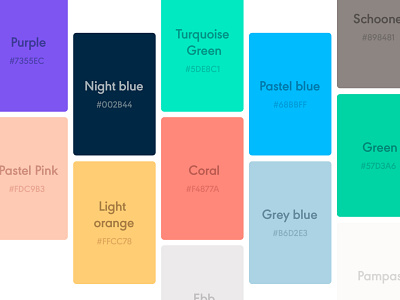 Yousign color palette colors colors palette esignature palette yousign