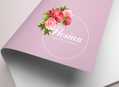 Logo for flower salon brand design branding flowers graphic design logo logo design