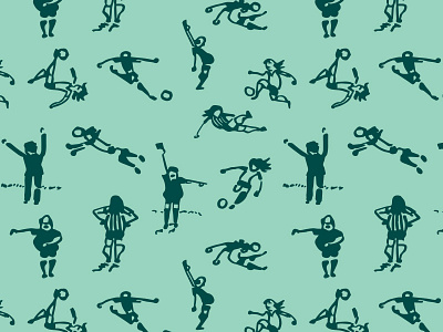 Footy Pattern doodle drawing football hand drawn illustration pattern sketch soccer