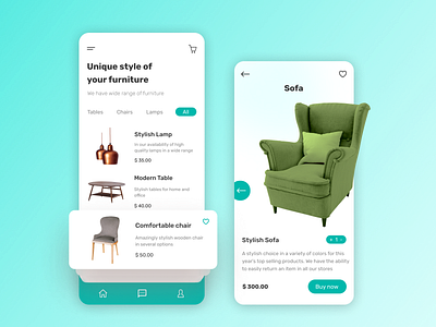 Mobile App Interior Design