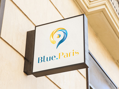 Blue Paris Logo Design