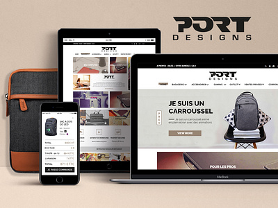 Port Designs e-shop concept